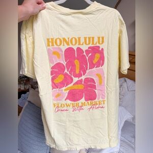 Comfort Colors T-Shirt Honolulu Flower Market